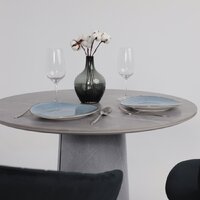 Lepremo AV 2317 МДФ+керамика 900 (серый матовый Larka Grey/черный+HPL Будда) Image #9