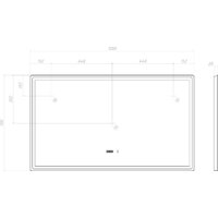 Vigo Зеркало Geometry Luxe 1200 Image #10