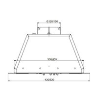 Кухонная вытяжка Elikor Box 42П-450 213844 (белый) - Превью изображения №2 — Интернет-Магазин TECNO.BY