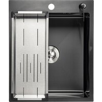 Saniteco 5060 PVD (с сифоном, дозатором и коландером) Image #2