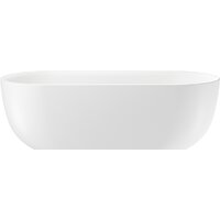 Wellsee Chic Riviera 170x76 236802002 (отдельностоящая ванна белый глянец, экран, ножки, сифон-автомат глянцевый белый) Image #3