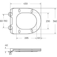 Унитаз напольный BelBagno BB2149CPR/SC (с сиденьем) - Превью изображения №12 — Интернет-Магазин TECNO.BY