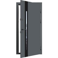 Guard Inox Black 2 96x205 (правая, Ral 7016/экосатин белый) Image #2