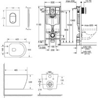 Lauter Sulzdorf + GROHE Rapid SL 39504000 (белый с микролифтом) Image #20