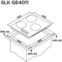 Варочная панель Schaub Lorenz SLK GE4011 - Превью изображения №6 — Интернет-Магазин TECNO.BY