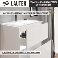  Lauter Тумба с умывальником Emma 60 (белый глянец) - Превью изображения №3 — Интернет-Магазин TECNO.BY