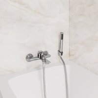 Смеситель Lauter Allure 21CK6618C с лейкой Living Lily 21S10048 - Превью изображения №7 — Интернет-Магазин TECNO.BY
