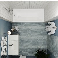 Ванна Triton Прага 150x70 (с ножками,сифоном и экраном) - Превью изображения №5 — Интернет-Магазин TECNO.BY
