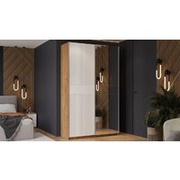 Трия Оскар Хилтон Т2 1400 271066 (ручка серебро/дуб крафт золотой/белый матовый) Image #4