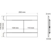 Унитаз подвесной Roxen Titan в комплекте с инсталляцией StounFix Dual Fresh 6 в 1 967231 (кнопка: оружейная сталь) - Превью изображения №21 — Интернет-Магазин TECNO.BY