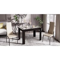 Трия Кредо (черный муар/кожзам бежевый) Image #2