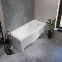 Lauter Estelle 170 21206070 (с ножками и сифоном 21Y11021 матовый черный) Image #15