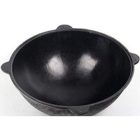 Chugun Invest Узбекский с алюминиевой крышкой (8 л, круглое дно) Image #6