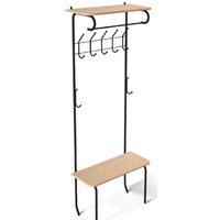 Sheffilton SHT-HW1 192404 (черный муар/дуб беленый) Image #2