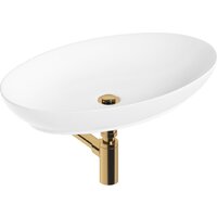 Умывальник Lauter 21571 + клапан 21190G + сифон 21635G (золото) - Превью изображения №14 — Интернет-Магазин TECNO.BY