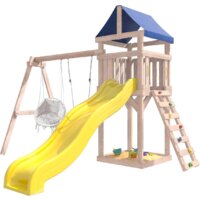 National Tree Company С качелями лодочка IgroWoods ДКНП-10 (не окрашен) Image #2