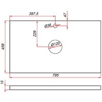  ЗОВ Тумба под умывальник Дион 80 D80LWP0M9003MKV5-LDSPW (белый матовый) - Превью изображения №12 — Интернет-Магазин TECNO.BY