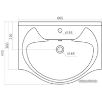 Santek Байкал-60 60.5x47 [1.WH10.9.652] Image #2