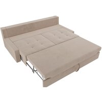 Лига диванов Мартин 102802 (велюр, бежевый) Image #6