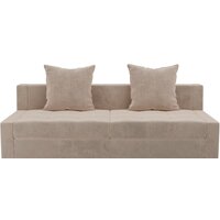 Лига диванов Мартин 102802 (велюр, бежевый) Image #2