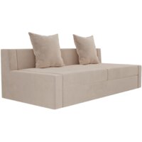 Лига диванов Мартин 102802 (велюр, бежевый) Image #3