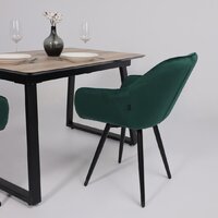 Аврора Роан 2 (изумрудный велюр Mirey 32/черный) Image #9