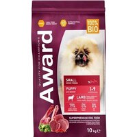 Award Puppy Small для щенков мелких и миниатюрных пород с ягненком, индейкой с добавлением брокколи и брусники 1.5 кг