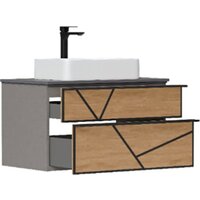 EQUIL Тумба под умывальник Ferro 80.2Y (подвесная) Image #2