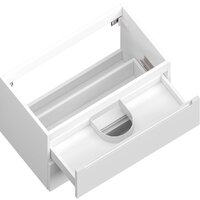 ЗОВ Тумба под умывальник Дион 80 D80LWP0M9003MKV5-LDSPG (антрацит/белый матовый) Image #11