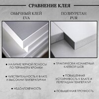 ЗОВ Тумба под умывальник Дион 80 D80LWP0M9003MKV5-LDSPG (антрацит/белый матовый) Image #8