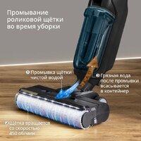 Вертикальный моющий пылесос Tefal X-Clean 5 GF5555F0 - Превью изображения №5 — Интернет-Магазин TECNO.BY