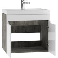 Айсберг Тумба под умывальник Енисей 60 Мечта без ящика подвесная (бетон) Image #3