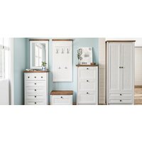 Неман мебель Тиволи МН-035-29 (белый структурный-дуб стирлинг) Image #2