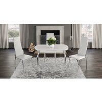 Трия Кредо (хром/кожзам белый 745а) Image #2