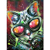 Молли Стильный кот 40x50 FHR0582