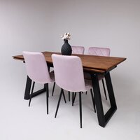 ОКА Сангай 136-196x80x75 (дуб мореный/черный) Image #7