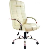 Деловая обстановка Атлант Хром кожа люкс (бежевый)