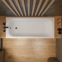 Ванна Lauter Brio 150 21S1500 + сифон 21Y32000 (с ножками) - Превью изображения №20 — Интернет-Магазин TECNO.BY