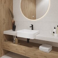 Lauter 21675 + клапан 21190W + сифон 21635W (белый матовый) Image #4