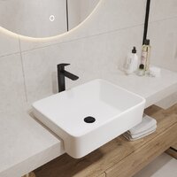 Lauter 21675 + клапан 21190W + сифон 21635W (белый матовый) Image #2