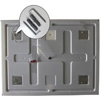 Пекам Зеркало Greta 100x60 greta-100x60spcl (с подогревом, подсветкой, сенсором на прикосновение и часами) Image #17
