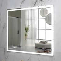 Пекам Зеркало Greta 100x60 greta-100x60spcl (с подогревом, подсветкой, сенсором на прикосновение и часами) Image #8