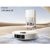 Робот-пылесос Dreame Robot Vacuum L50 Ultra CE RLL53SE (евровилка, белый) - Превью изображения №9 — Интернет-Магазин TECNO.BY