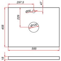  ЗОВ Тумба под умывальник Монови 60 M60LW0LWS-LDSPW (белый) - Превью изображения №6 — Интернет-Магазин TECNO.BY