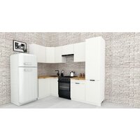 ВерсоМебель Эко-2 1.2x2.7 левая (белый фасадный/ст.золотистый дуб) Image #2