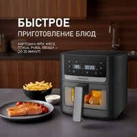 Аэрогриль (аэрофритюрница) Weissgauff WAF 501 DB Easy Fry - Превью изображения №7 — Интернет-Магазин TECNO.BY