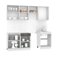 Mio Tesoro Экстра-лайт 2.2 без столешницы (белый/береза) Image #3