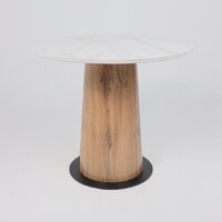 Lepremo AV 2317 МДФ+керамика 900 (белый глянцевый Carla Larkin/черный+HPL дуб вотан) Image #2